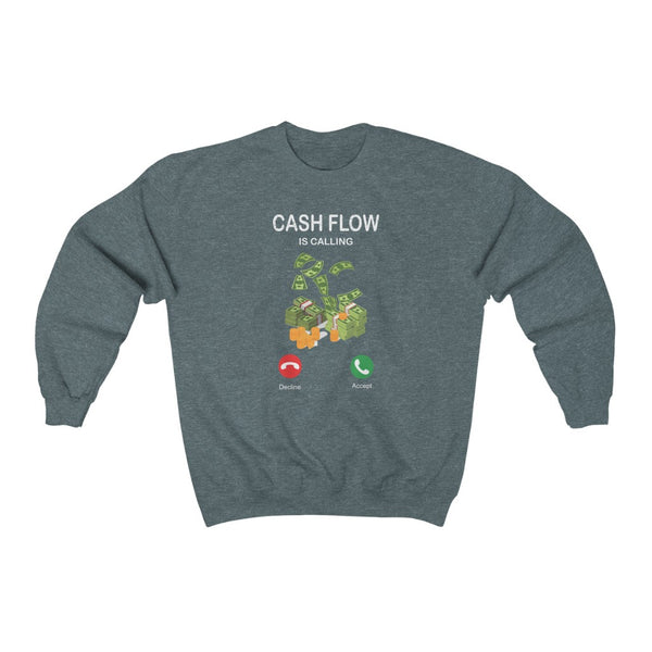 Cash Flow Is Calling | Unisex Sweater